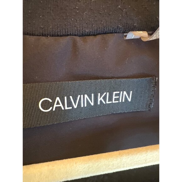 Calvin Klein Mens Softshell Jacket L Black Polyester Spandex Blend Casual - Picture 4 of 7